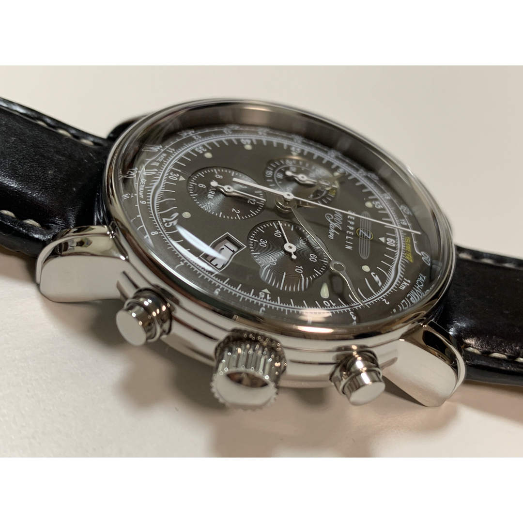 ZEPPELIN(ツェッペリン)のZEPPELIN ツェッペリン　100周年記念限定モデルクロノグラフ メンズの時計(腕時計(アナログ))の商品写真