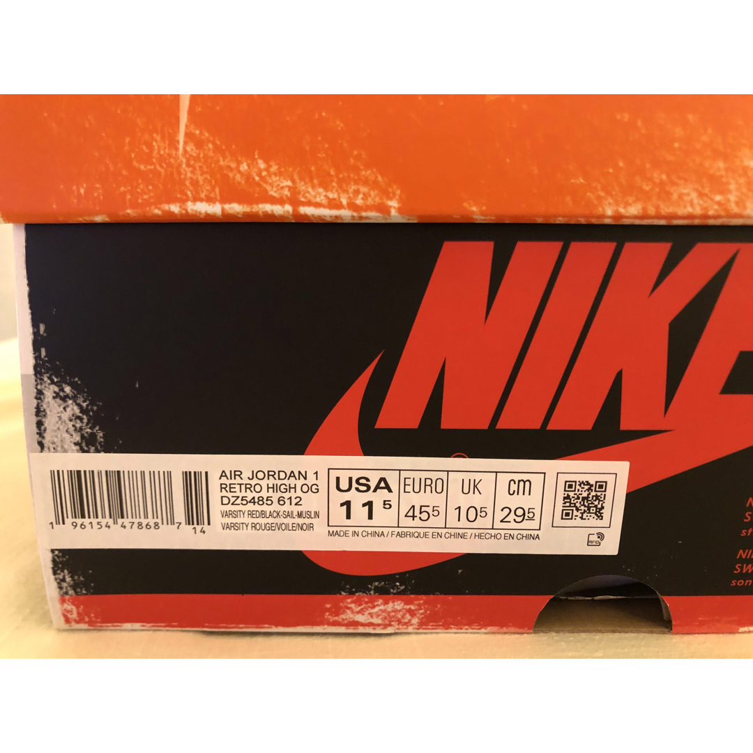 NIKE(ナイキ)のAir Jordan1 High OG Lost & Found/Chicago メンズの靴/シューズ(スニーカー)の商品写真