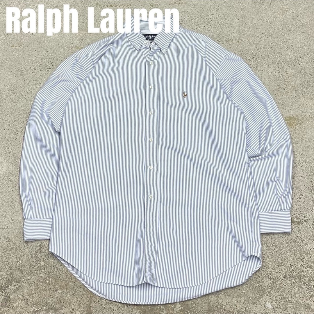 POLO RALPH LAUREN(ポロラルフローレン)の＊7586 ラルフローレン　YARMOUTH ストライプ　BD 長袖シャツ　 メンズのトップス(シャツ)の商品写真