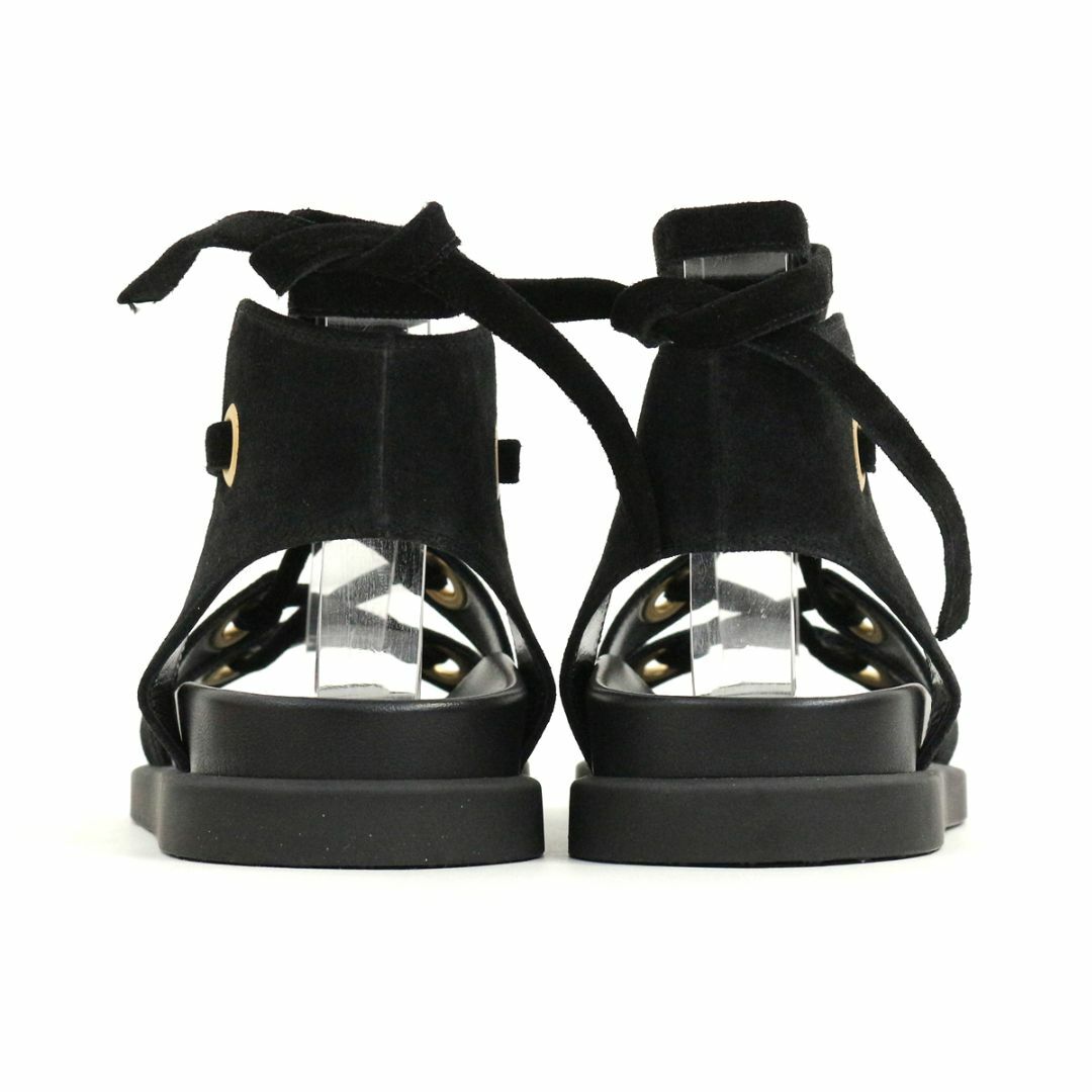 L'Appartement DEUXIEME CLASSE(アパルトモンドゥーズィエムクラス)のアパルトモン購入 ジャンヴィトロッシ 21SS スウェードレースアップサンダル レディースの靴/シューズ(サンダル)の商品写真