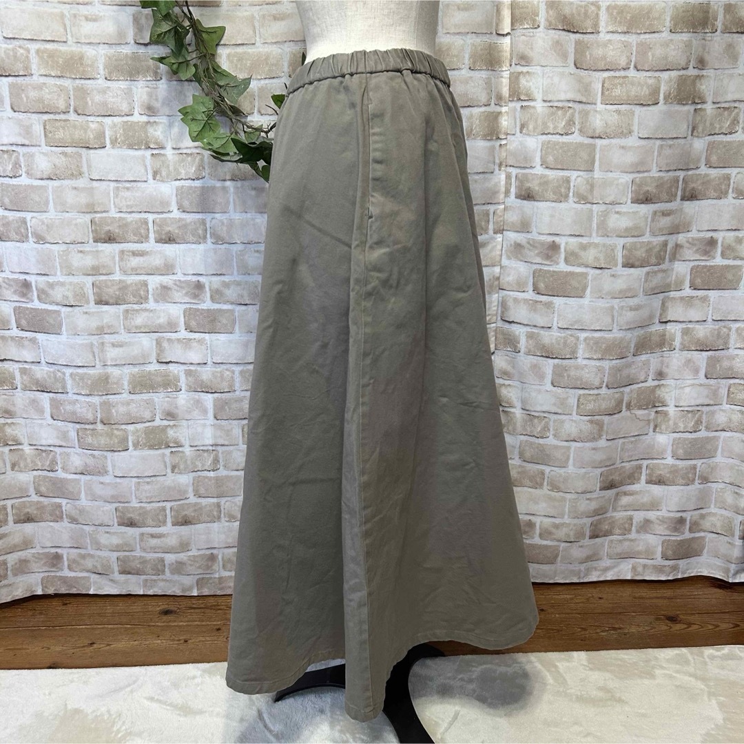 MUJI (無印良品)(ムジルシリョウヒン)の感謝sale❤️1379❤️無印良品③❤️ゆったり＆合わせやすいスカート レディースのスカート(ロングスカート)の商品写真