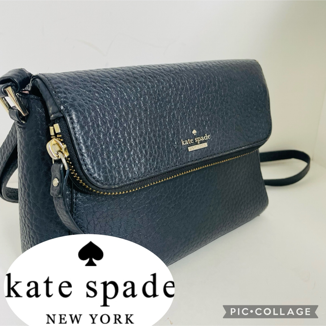 kate spade new york(ケイトスペードニューヨーク)のkate spade ハンドバッグ◎2way レザー シボ革 レディースのバッグ(ショルダーバッグ)の商品写真