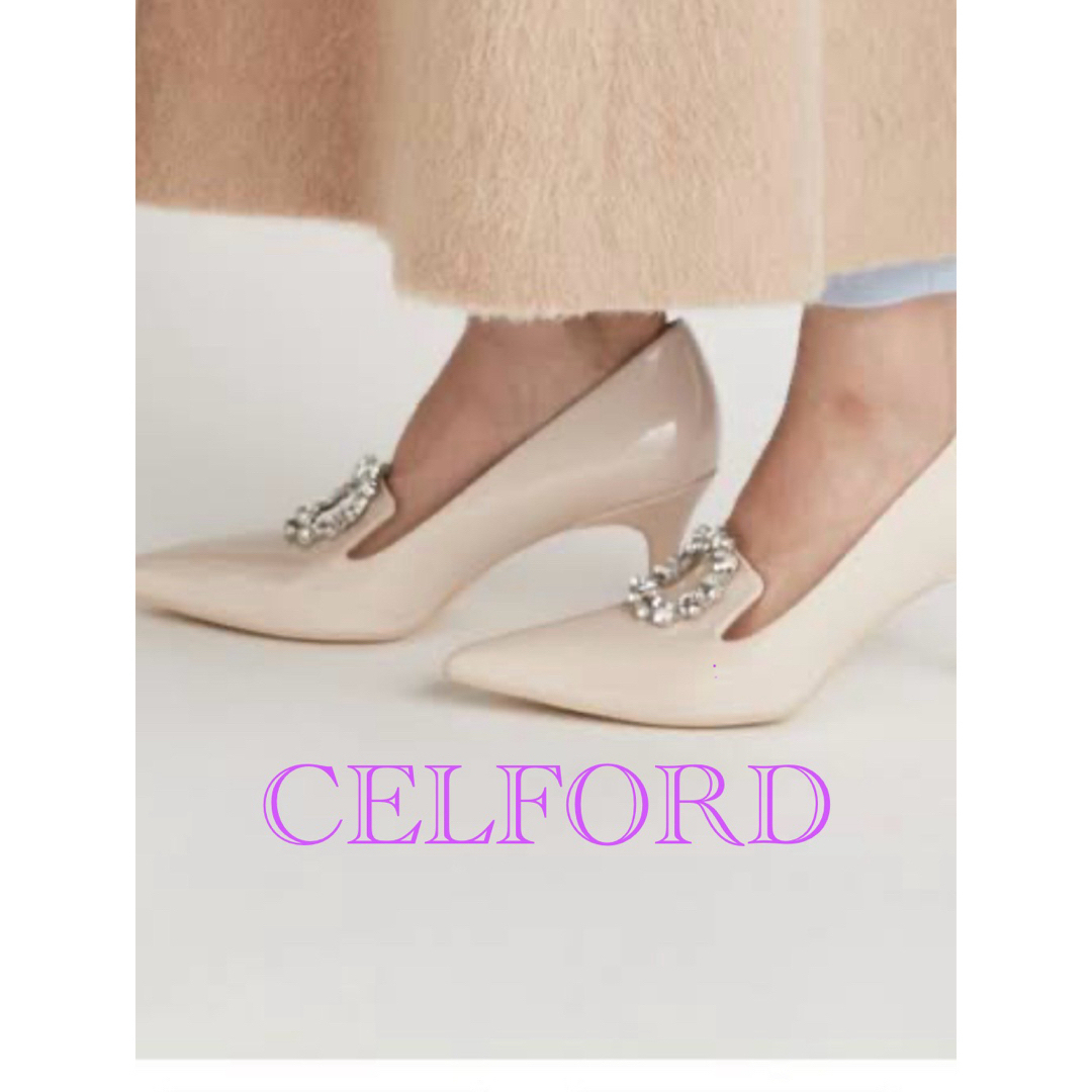 CELFORD(セルフォード)のセルフォード　取り外し可能ビジューパンプス　 レディースの靴/シューズ(ハイヒール/パンプス)の商品写真