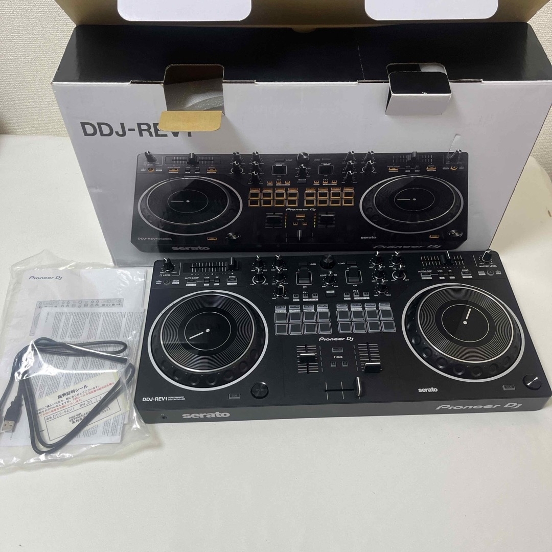 Pioneer(パイオニア)のあき様専用　Pioneer  DDJ-REV1   楽器のDJ機器(DJコントローラー)の商品写真