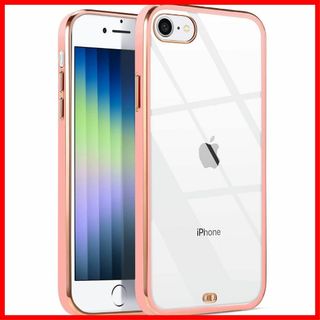 【色:桜ピンク】iPhone SE3 ケース クリア アイフォン SE 第3世代(その他)