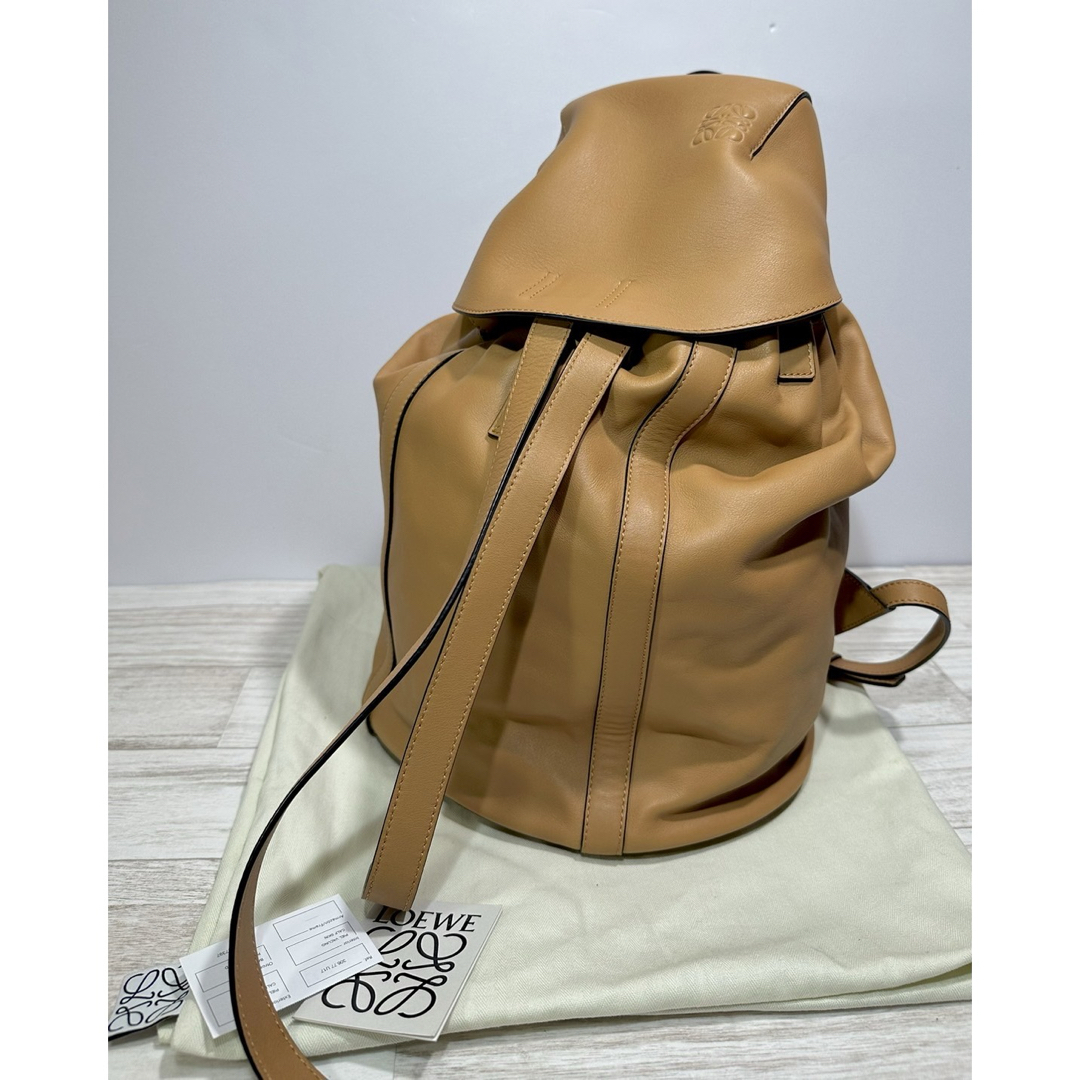 LOEWE(ロエベ)の定価40.8万/60%off☆LOEWE ロエベ ドローストリングバックパック メンズのバッグ(バッグパック/リュック)の商品写真