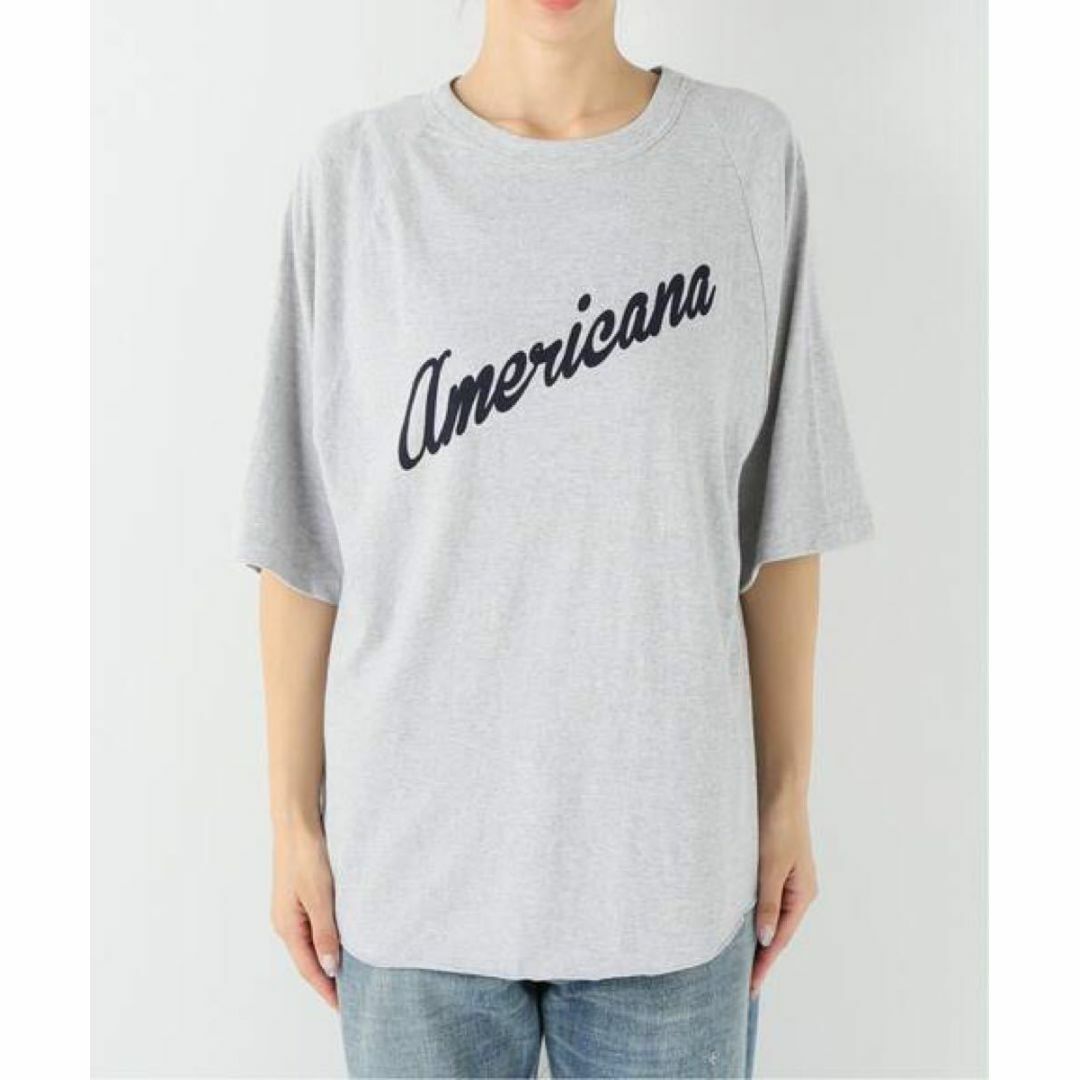 L'Appartement DEUXIEME CLASSE(アパルトモンドゥーズィエムクラス)のアパルトモン メイドバイ アメリカーナ 21AW ハーフスリーブTシャツ レディースのトップス(Tシャツ(半袖/袖なし))の商品写真