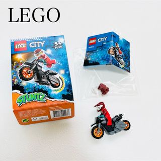 レゴ(Lego)のLEGO レゴ 60311 スタントバイク ＜ファイヤー＞(知育玩具)