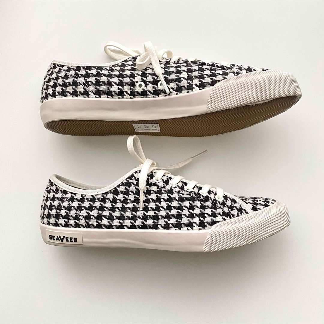 J.Crew(ジェイクルー)のSeaVees J.Crewモントレー Monterey 千鳥格子柄　24.5 レディースの靴/シューズ(スニーカー)の商品写真