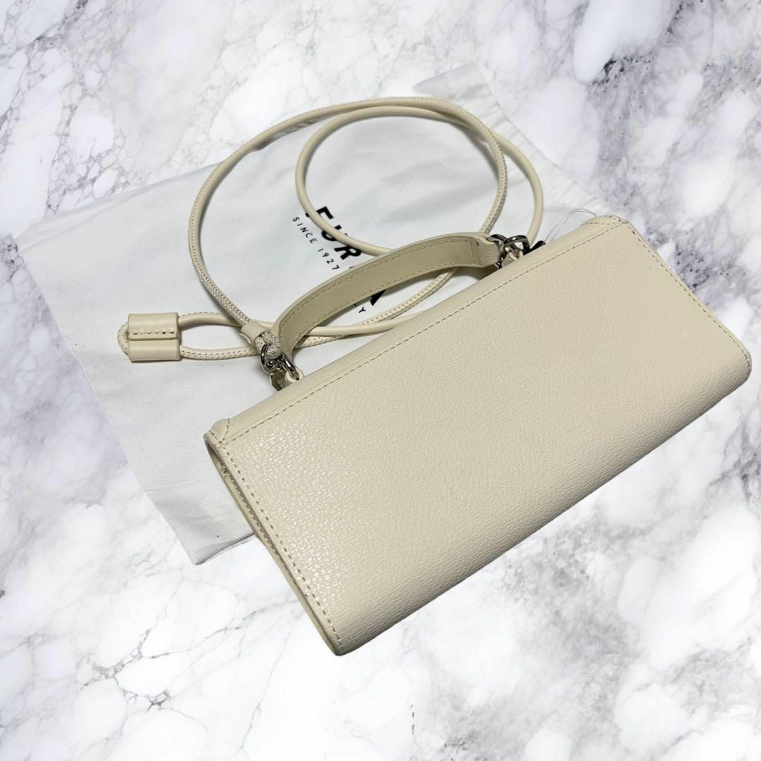Furla(フルラ)の【新品未使用】FURLA フルラ ショルダー ウォレット 財布 ホワイト レディースのバッグ(ショルダーバッグ)の商品写真
