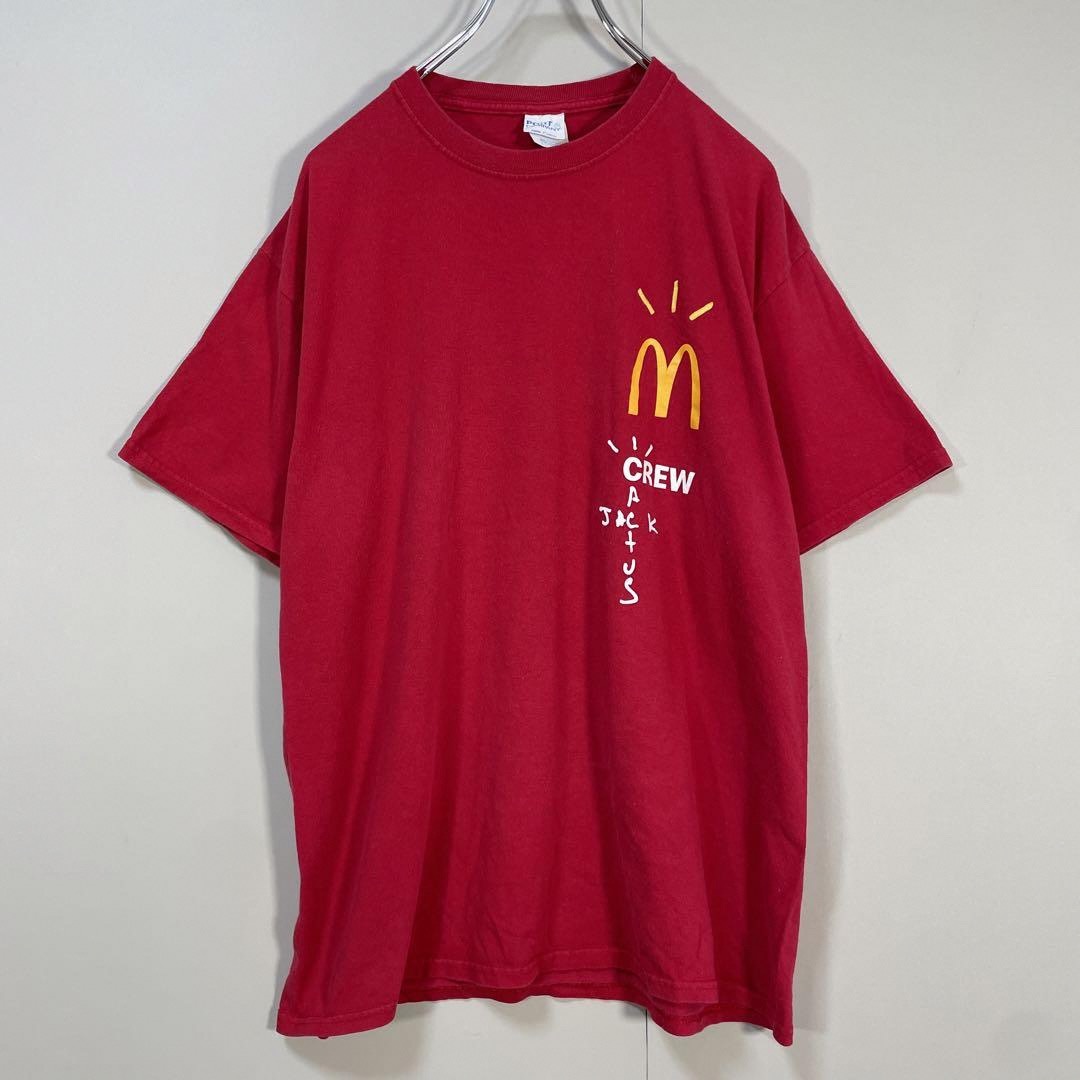 US古着 Tシャツ トラヴィススコット ✕ マクドナルド カクタスジャックL メンズのトップス(Tシャツ/カットソー(半袖/袖なし))の商品写真