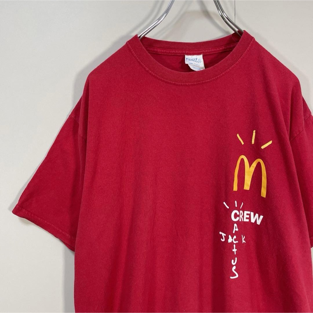 US古着 Tシャツ トラヴィススコット ✕ マクドナルド カクタスジャックL メンズのトップス(Tシャツ/カットソー(半袖/袖なし))の商品写真