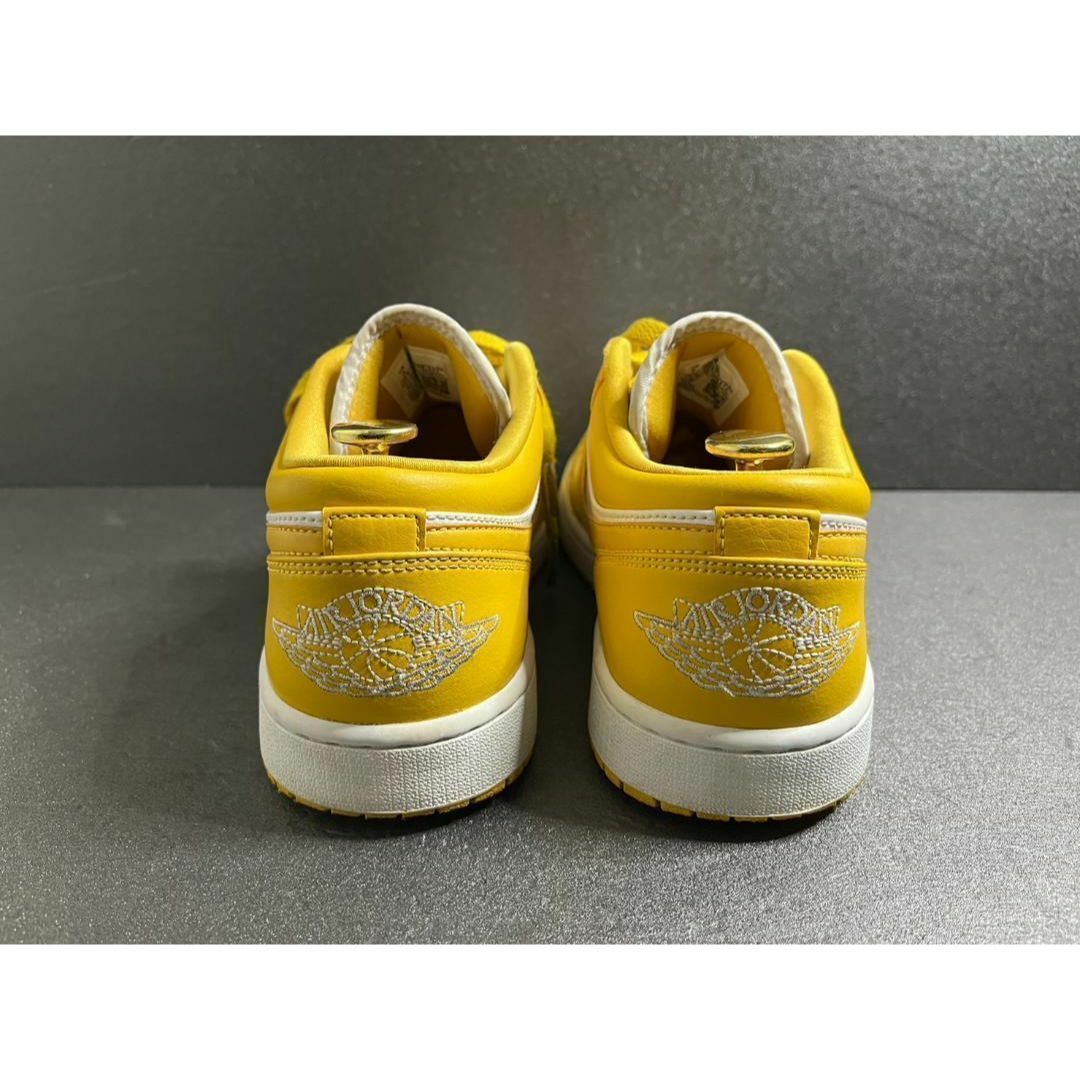 NIKE(ナイキ)の27cm NIKE AIR JORDAN 1 LOW WHITE/POLLEN メンズの靴/シューズ(スニーカー)の商品写真