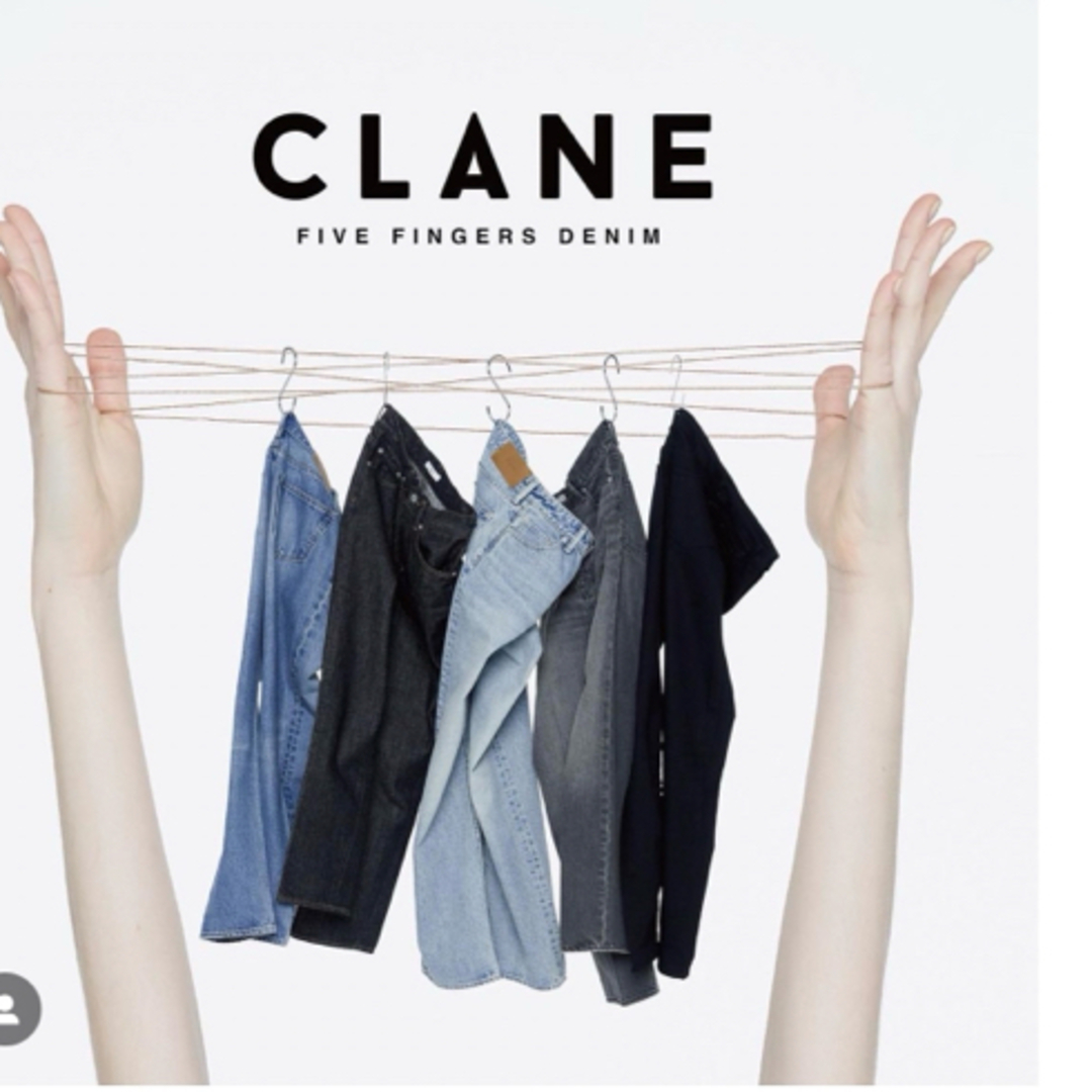 CLANE(クラネ)のclane  RING DENIM PANTS size1 レディースのパンツ(デニム/ジーンズ)の商品写真