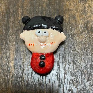 紙粘土マグネット 女の子 ハンドメイド(その他)