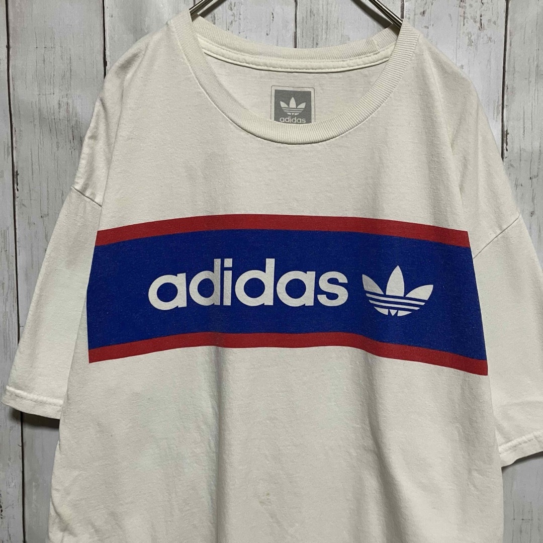 adidas(アディダス)のアディダスオリジナルス 半袖Tシャツ ビッグプリントトリコロールZ1226 メンズのトップス(Tシャツ/カットソー(半袖/袖なし))の商品写真