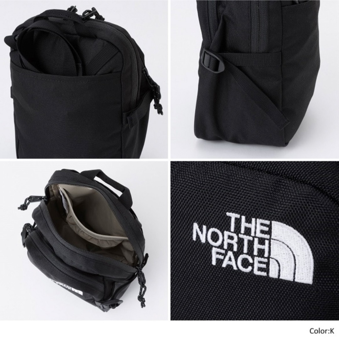 THE NORTH FACE(ザノースフェイス)の新品未使用！ザノースフェイス　ボルダーミニショルダーバッグ　黒　ブラック メンズのバッグ(ショルダーバッグ)の商品写真