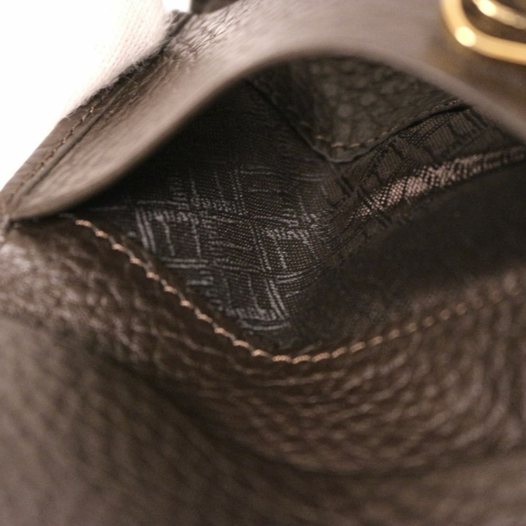 Dunhill(ダンヒル)のダンヒル キーケース キーホルダー 6連 ストライプリボン ダークブラウン メンズのファッション小物(キーケース)の商品写真