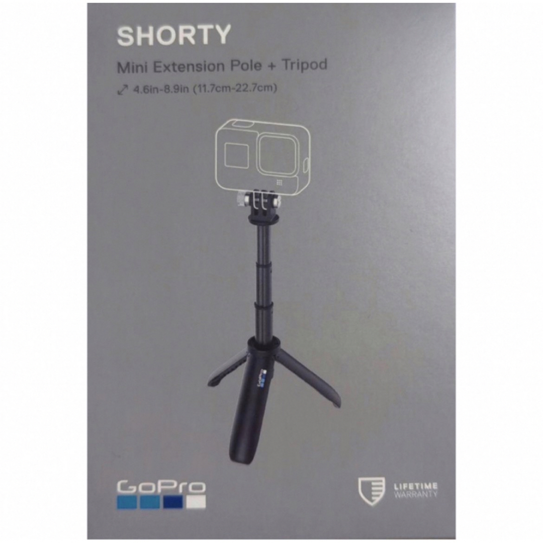 GoPro(ゴープロ)の【新品未開封】GoPro AFTTM-001　Shorty 純正 スマホ/家電/カメラのスマホ/家電/カメラ その他(その他)の商品写真