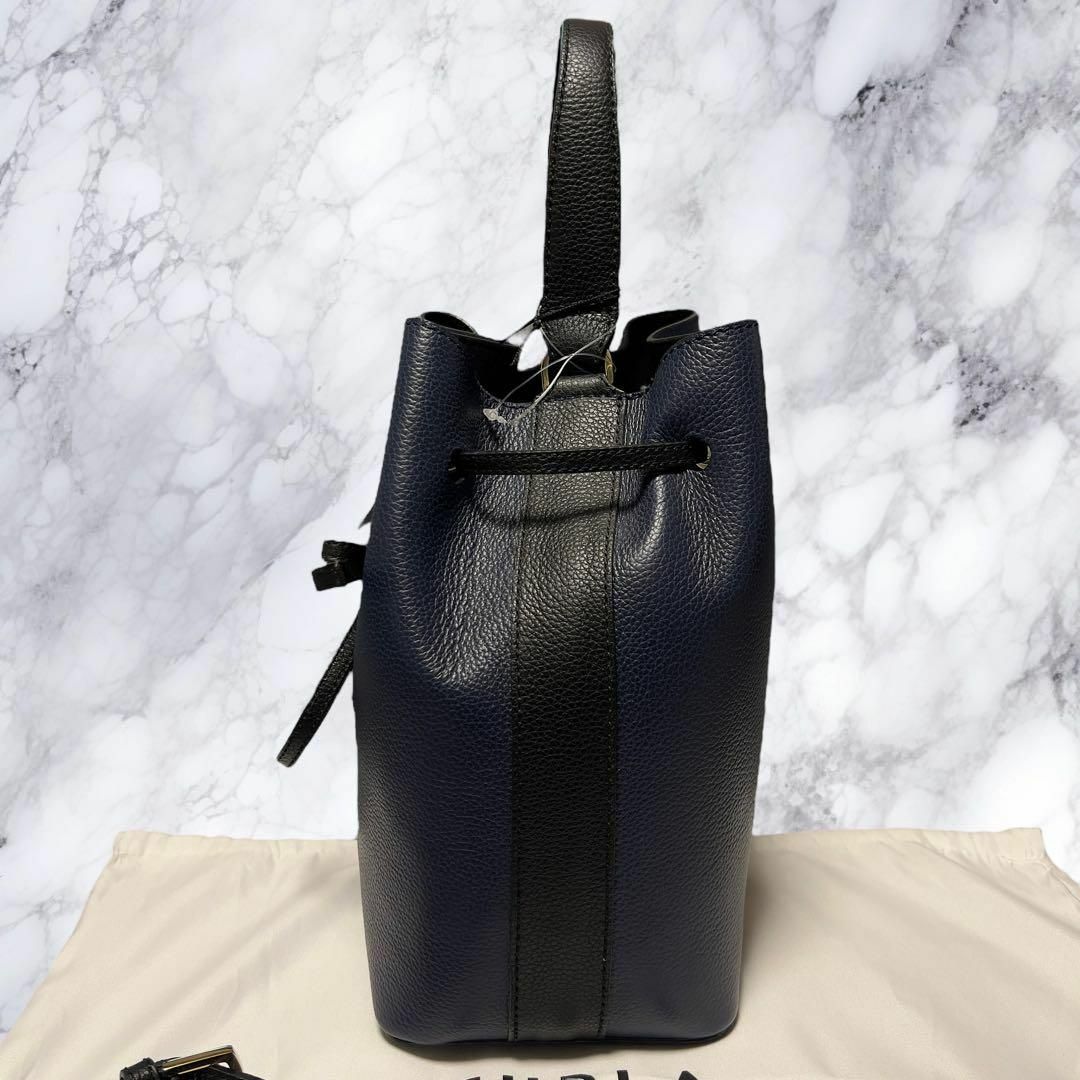 Furla(フルラ)の新品未使用 フルラ コスタンザ 巾着 2way バイカラー ショルダーバッグ レディースのバッグ(ショルダーバッグ)の商品写真