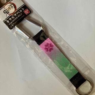 キメツノヤイバ(鬼滅の刃)の新品未使用 公式グッズ 鬼滅の刃 甘露寺蜜璃 恋柱 カラビナベルト キーホルダー(キーホルダー)