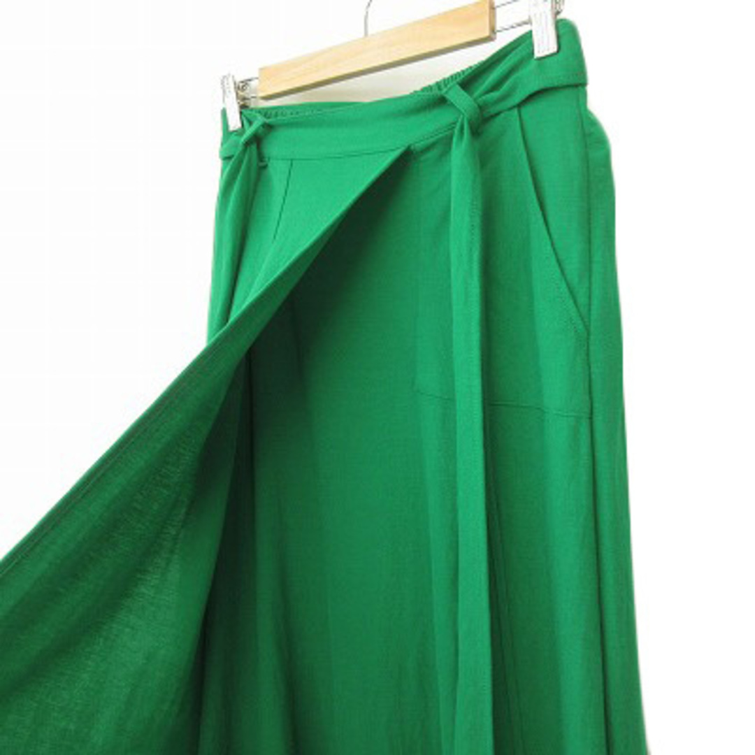 AZUL by moussy(アズールバイマウジー)のアズールバイマウジー アークティックフィールフレアカラースカート レディースのスカート(ロングスカート)の商品写真