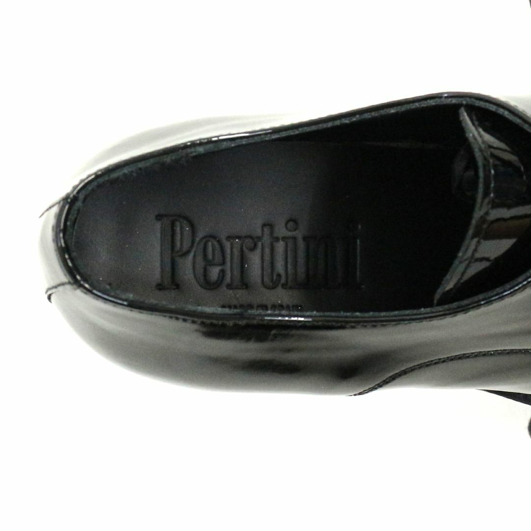 Pertini(ペルティニ)のPertini ペルティ二 パテントレザーレースアップシューズ レディースの靴/シューズ(ローファー/革靴)の商品写真
