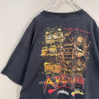 ヴィンテージ(VINTAGE)の【usa製、YAMAHAスポーツバイク】ビンテージ自動車Tシャツ古着ストリート(Tシャツ/カットソー(半袖/袖なし))