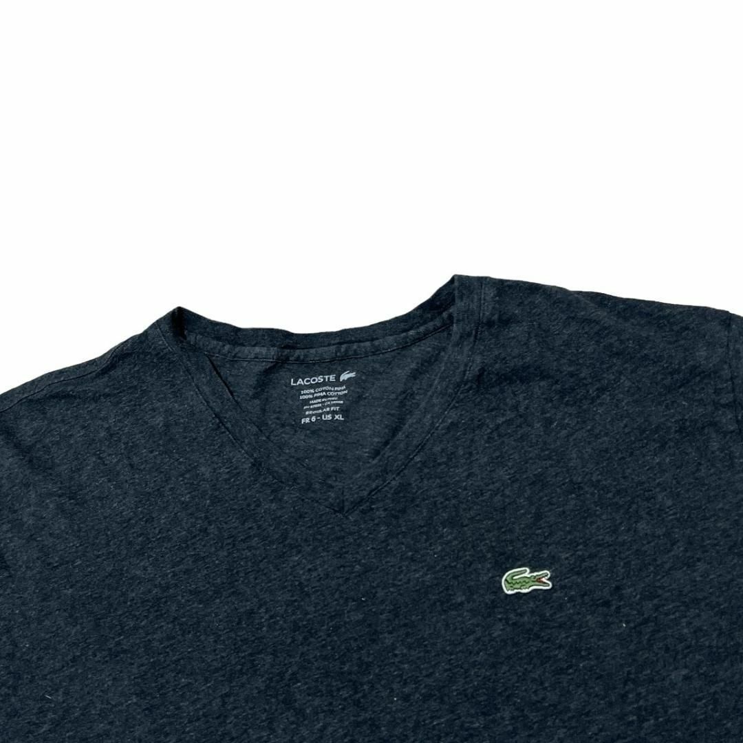 LACOSTE(ラコステ)のLACOSTE ラコステ 半袖Tシャツ ワニ刺繍 ロゴT 夏物古着 bh2 メンズのトップス(Tシャツ/カットソー(半袖/袖なし))の商品写真