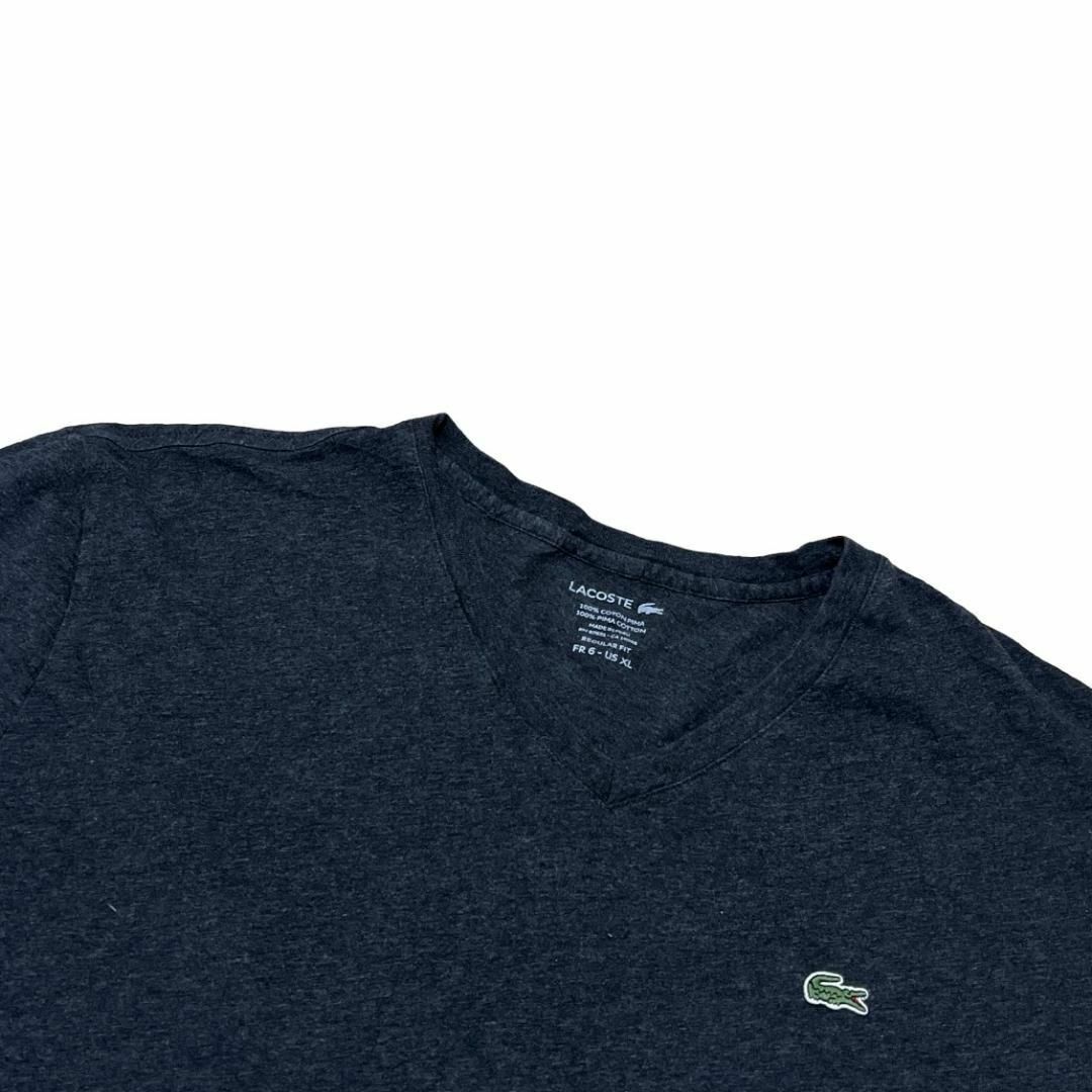 LACOSTE(ラコステ)のLACOSTE ラコステ 半袖Tシャツ ワニ刺繍 ロゴT 夏物古着 bh2 メンズのトップス(Tシャツ/カットソー(半袖/袖なし))の商品写真