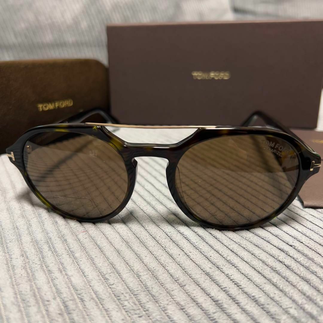 TOM FORD(トムフォード)の新品 トムフォード TF696 FT0696 52H メガネ サングラス メンズのファッション小物(サングラス/メガネ)の商品写真