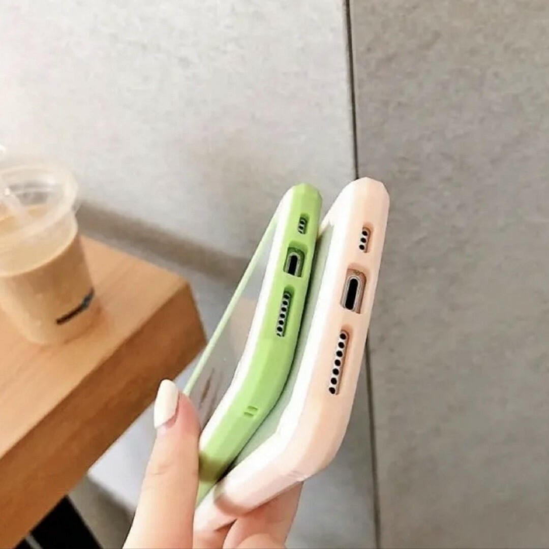 iPhoneXSmax iPhoneケース レッドカラーケース 赤色 かわいい スマホ/家電/カメラのスマホアクセサリー(iPhoneケース)の商品写真