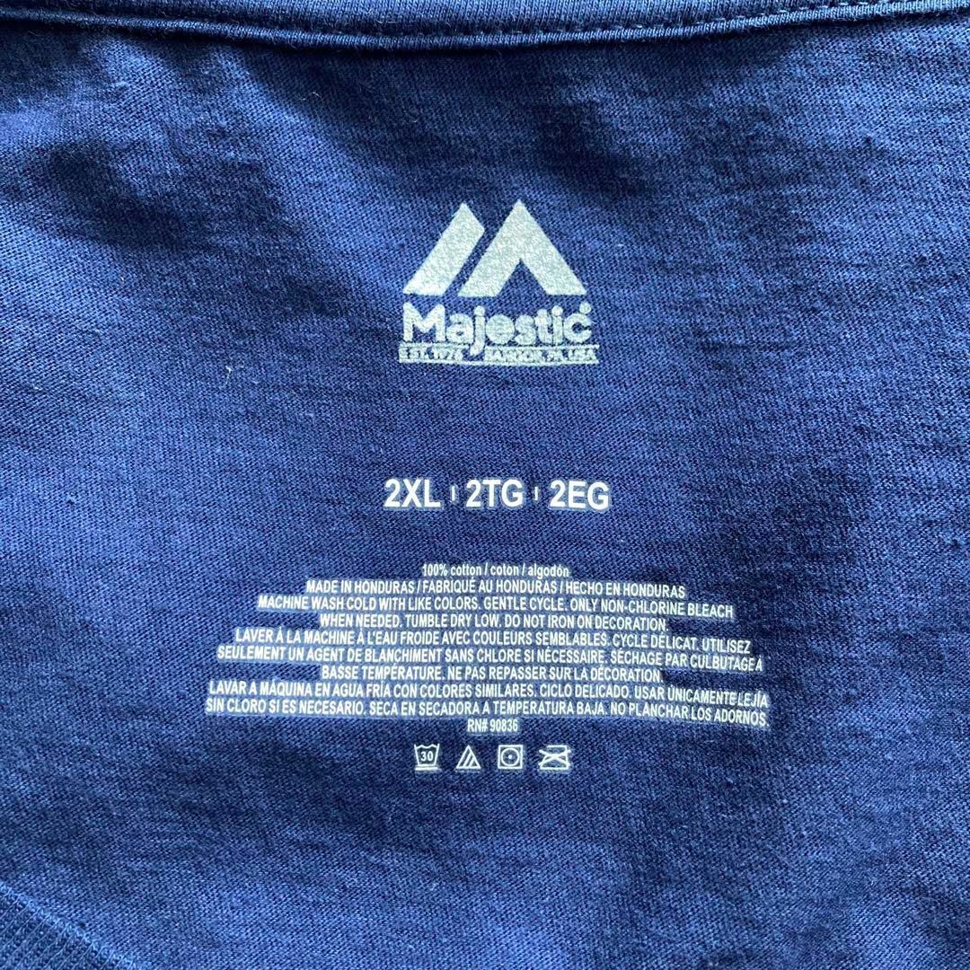 IT126 US古着マジェスティック2018チャンピオンレッドソックスTシャツ メンズのトップス(Tシャツ/カットソー(半袖/袖なし))の商品写真