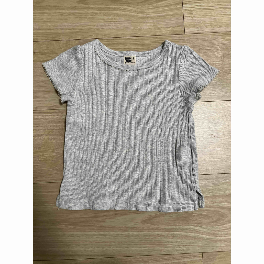 petit main(プティマイン)のプティマイン　Tシャツ90 キッズ/ベビー/マタニティのキッズ服女の子用(90cm~)(Tシャツ/カットソー)の商品写真