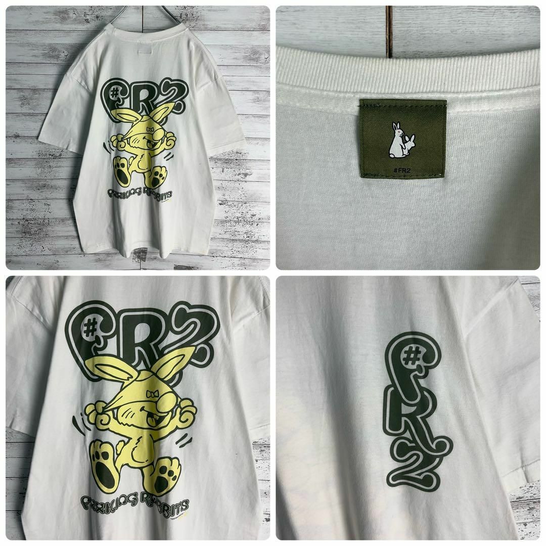 #FR2(エフアールツー)の9510【希少Lサイズ】FR2☆バックプリント人気デザインtシャツ　入手困難 メンズのトップス(Tシャツ/カットソー(半袖/袖なし))の商品写真