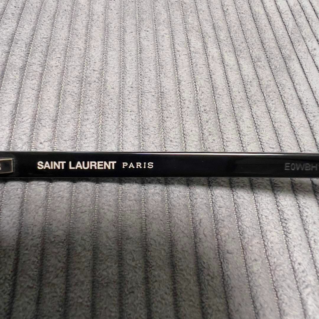 Saint Laurent(サンローラン)の新品未使用 SAINT LAURENT 伊達メガネ サングラス 343 フレーム メンズのファッション小物(サングラス/メガネ)の商品写真