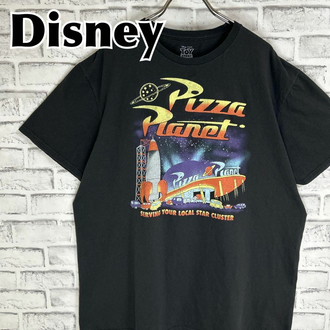 Disney(ディズニー)のDisney Pixar トイストーリー ピザプラネット Tシャツ 半袖 輸入品 メンズのトップス(Tシャツ/カットソー(半袖/袖なし))の商品写真