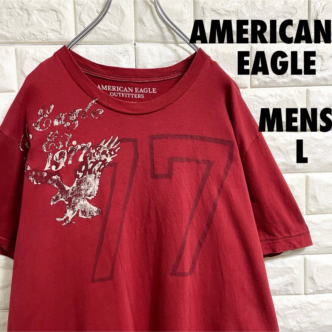 American Eagle(アメリカンイーグル)のアメリカンイーグル　半袖Tシャツ　メンズLサイズ メンズのトップス(Tシャツ/カットソー(半袖/袖なし))の商品写真