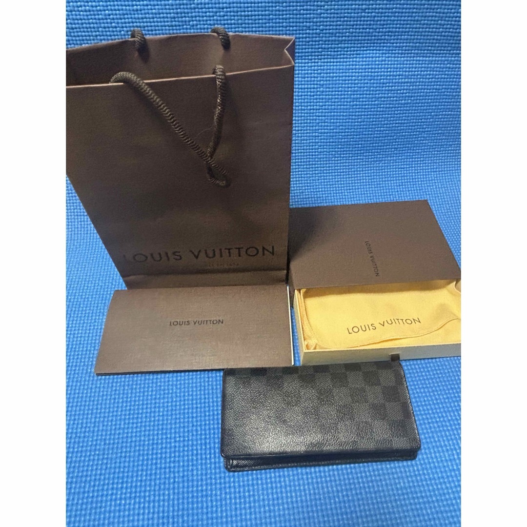 LOUIS VUITTON(ルイヴィトン)のルイヴィトン ダミエ グラフィットポルトフォイユ ブラザ 長財布　N62665 メンズのファッション小物(長財布)の商品写真
