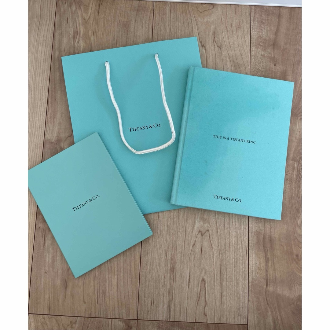 Tiffany &Co. ショップバッグ　フォトアルバム　リング商品カタログ レディースのバッグ(ショップ袋)の商品写真