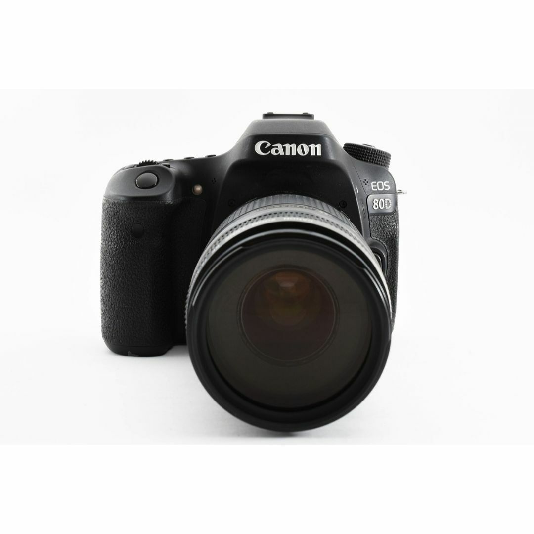 Canon(キヤノン)の14366 Canon EOS 80D 超望遠 トリプルレンズセット♪ キヤノン スマホ/家電/カメラのカメラ(デジタル一眼)の商品写真