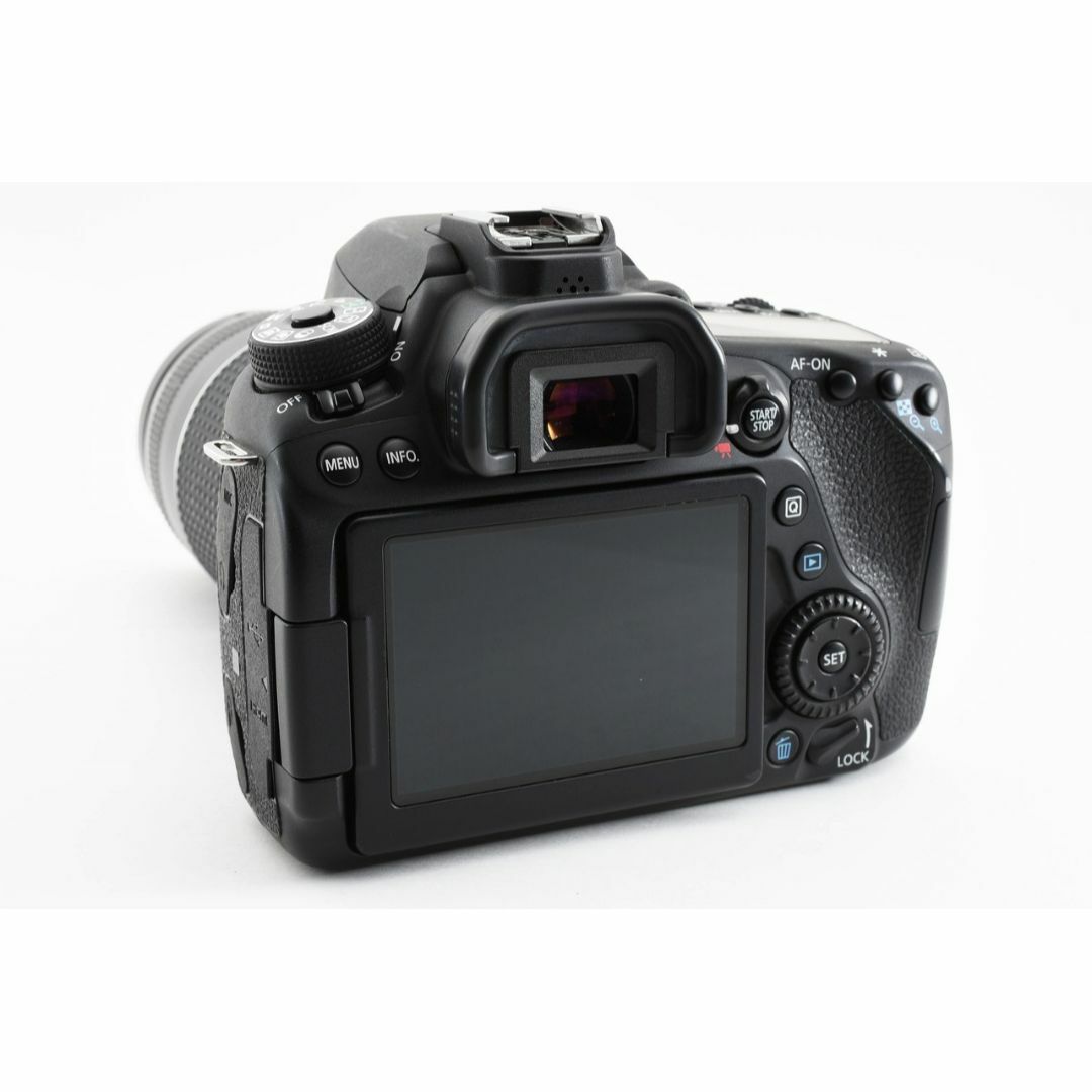 Canon(キヤノン)の14366 Canon EOS 80D 超望遠 トリプルレンズセット♪ キヤノン スマホ/家電/カメラのカメラ(デジタル一眼)の商品写真