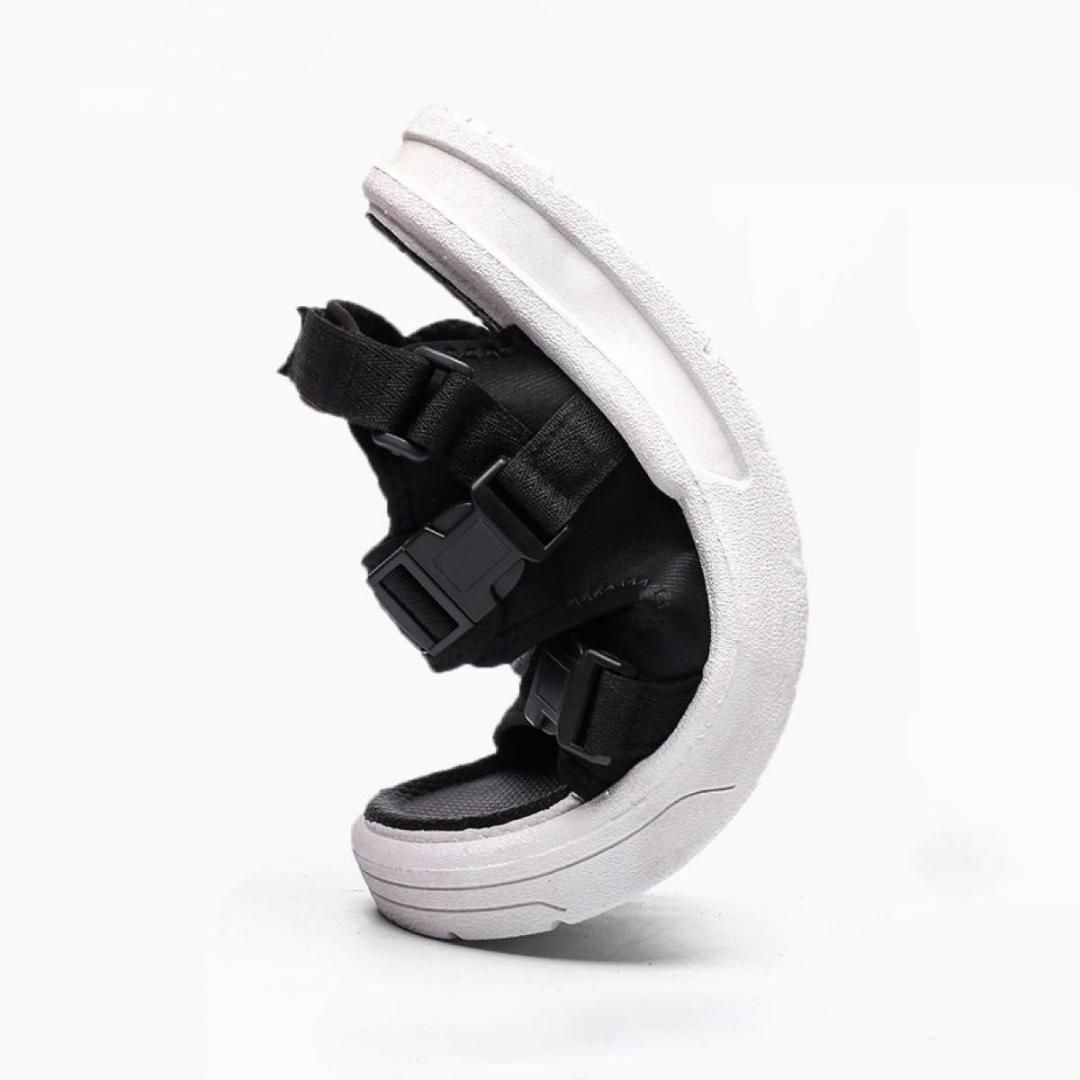 27cm サンダル スポーツサンダル メンズ ブラック 黒 ホワイト 白 メンズの靴/シューズ(サンダル)の商品写真