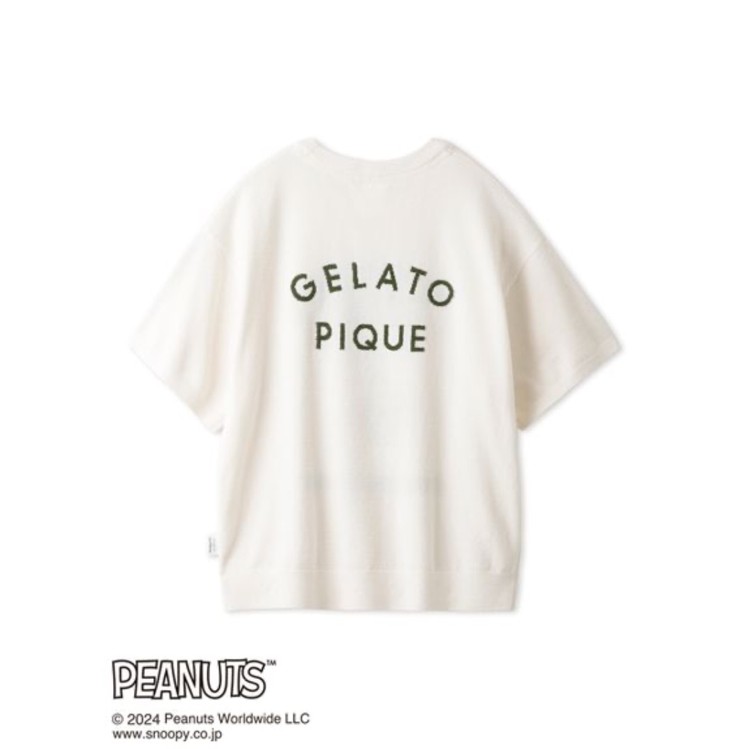 gelato pique(ジェラートピケ)のgelato pique (ジェラート ピケSNOOPY ジャガードプルオーバー レディースのルームウェア/パジャマ(ルームウェア)の商品写真