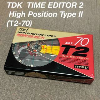 極レア品★TDK カセットテープTIME EDITOR2 ハイポジ タイプ2