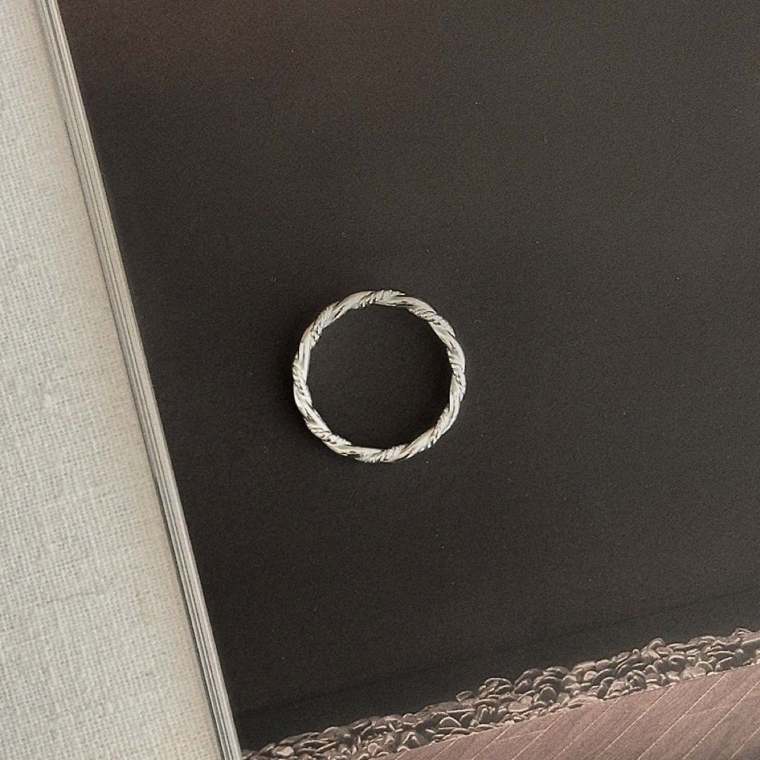 ete(エテ)の《NEW》silver925 Twist Ring / 11号 レディースのアクセサリー(リング(指輪))の商品写真