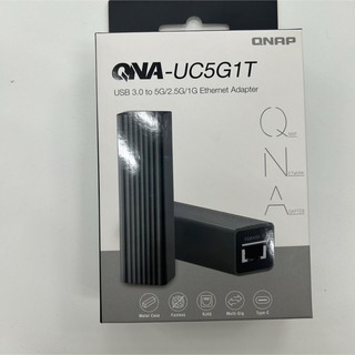 キューナップ(QNAP)のQNAPキューナップQNA-UC5G1T USBLAN ネットワークアダプタ(PC周辺機器)