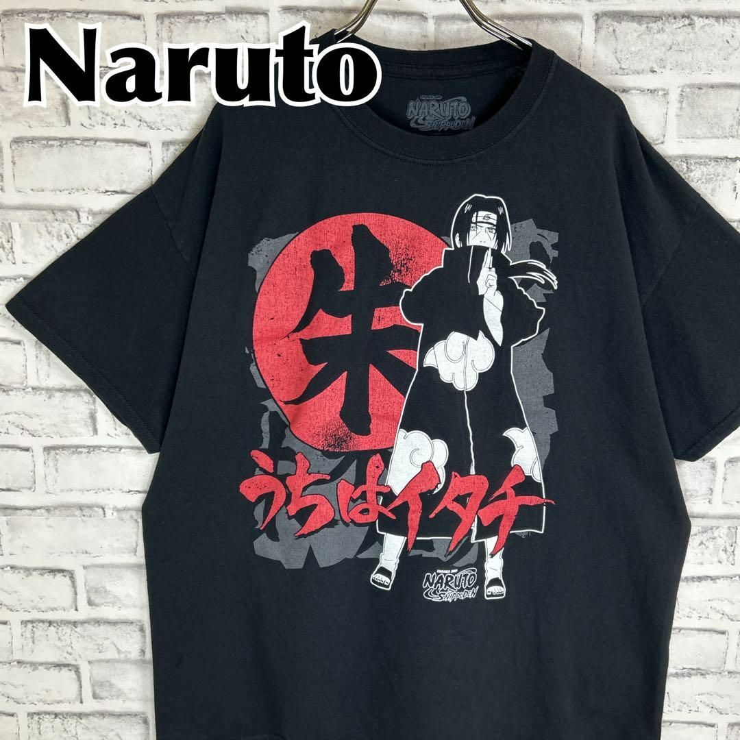 TV&MOVIE(ティービーアンドムービー)のNaruto ナルト疾風伝 うちはイタチ キャラクター Tシャツ 半袖 輸入品 メンズのトップス(Tシャツ/カットソー(半袖/袖なし))の商品写真