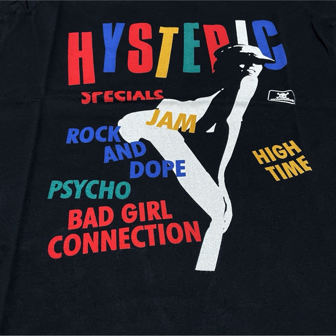 HYSTERIC GLAMOUR(ヒステリックグラマー)のヒステリックグラマー【美品】girl ロゴ プリント 半袖 カットソー レディースのトップス(Tシャツ(半袖/袖なし))の商品写真