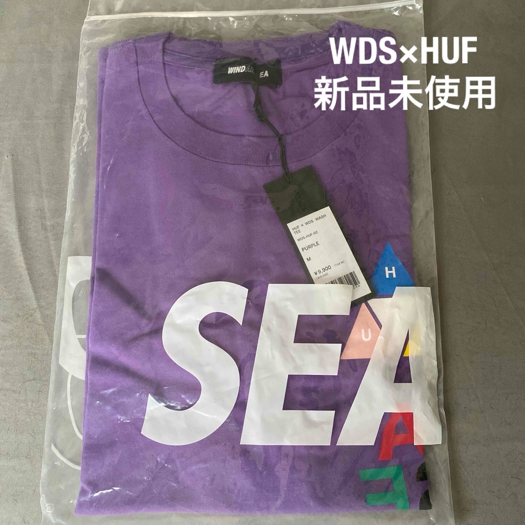 WIND AND SEA(ウィンダンシー)のHUF×WDS コラボ限定Tシャツ 新品未使用  メンズのトップス(Tシャツ/カットソー(半袖/袖なし))の商品写真